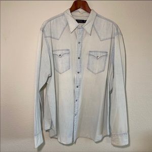 Polo Ralph Lauren Pearl Snap Shirt Men’s XXL